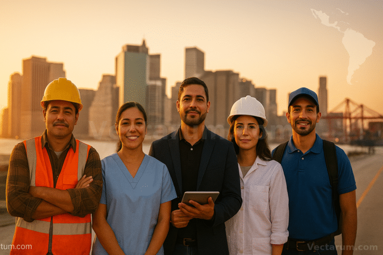 Latinos en Estados Unidos. Vectarum.com